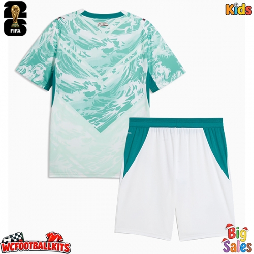 Portugal Replica Away Stadium Kit for Kids World Cup 2026 Short Sleeve (+ pants)